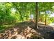 Natural backyard landscape with mature trees and room to enjoy the outdoors at 2470 Anderson Estates Ct, Marietta, GA 30064