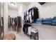 Well-organized walk-in closet with shelving and hanging rods, providing ample storage space at 2470 Anderson Estates Ct, Marietta, GA 30064