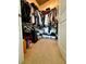 Walk-in closet featuring organized storage, shelving, and ample space at 855 Peachtree Ne St # 1406, Atlanta, GA 30308