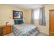 Cozy bedroom features natural light and ample storage at 2100 Scarbrough Rd, Stone Mountain, GA 30088