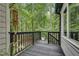 Relaxing back porch offers nature views with privacy fence and fresh air at 3250 Cobbs Farm Nw Trl, Marietta, GA 30064