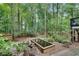 A lovely backyard with custom pond, mature trees, and a tranquil outdoor oasis at 3250 Cobbs Farm Nw Trl, Marietta, GA 30064