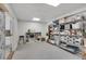 Basement storage room with shelving and organized storage containers at 3250 Cobbs Farm Nw Trl, Marietta, GA 30064