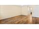 Large bedroom featuring wood-look flooring and ensuite bathroom at 98 Hampshire Ct, Avondale Estates, GA 30002