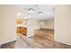 Open kitchen with stainless appliances and hardwood floors at 98 Hampshire Ct, Avondale Estates, GA 30002