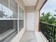 Balcony overlooking lush greenery at 1850 Cotillion Dr # 2416, Atlanta, GA 30338