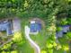 A top-down view of the property showcases its location and surroundings at 4085 Fawn Valley Dr, Loganville, GA 30052