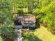 Lush trees surround this beautiful home with a manicured lawn and cozy front porch at 3719 Northbrook Ct, Atlanta, GA 30340
