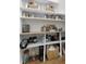 Walk-in pantry with shelving and a countertop offers ample storage and organization in this home at 3719 Northbrook Ct, Atlanta, GA 30340