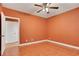Bedroom featuring a ceiling fan and tile flooring at 3704 Ramsey Sw Cir, Atlanta, GA 30331