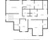 Upstairs floor plan with primary bedroom, multiple additional bedrooms and bathrooms at 590 Arthur Rd, Canton, GA 30115
