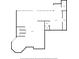 Layout of the basement with room, storage, bath and utility room at 590 Arthur Rd, Canton, GA 30115