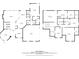 Floor plans for both floors of a home at 590 Arthur Rd, Canton, GA 30115