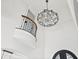 Foyer with a view of the balcony, ornate chandelier and lots of light and high ceilings at 590 Arthur Rd, Canton, GA 30115