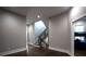 Hallway featuring hardwood floors and views into the room with bunk beds at 1099 Vista Ne Trl, Atlanta, GA 30324