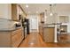 Well-appointed kitchen with stainless steel appliances, granite countertops and hardwood flooring at 18 Mary Ne Ln, White, GA 30184
