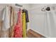 Spacious walk-in closet with modern shelving and ample storage space at 1431 Beckett Dr, Hampton, GA 30228