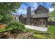 Beautifully landscaped backyard with stone detailing at 2255 Lenox Ridge Ne Ct, Atlanta, GA 30319