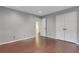 Neutral bedroom with hardwood floors and large closet space at 2255 Lenox Ridge Ne Ct, Atlanta, GA 30319