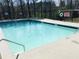 Community pool with refreshing water and clear signage regarding safe pool use at 533 Mount Gerizim Se Rd, Mableton, GA 30126