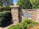Stone community entrance marker displaying the name of the subdivision at 533 Mount Gerizim Se Rd, Mableton, GA 30126