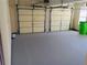 Two car garage with painted floor and room for storage at 533 Mount Gerizim Se Rd, Mableton, GA 30126