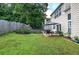 Private backyard offers a peaceful retreat with patio, grill, and manicured landscaping at 2908 Cottesford Se Way, Smyrna, GA 30080