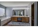 Spacious bathroom with double vanities, a large mirror with Hollywood lights, and a soaking tub at 2908 Cottesford Se Way, Smyrna, GA 30080