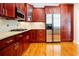Well-equipped kitchen with stainless steel appliances, granite countertops, and ample cabinetry at 6418 Crown Forest Ct, Mableton, GA 30126