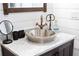 Elegant bathroom with copper colored sink, faucet and fixtures at 87 Peachtree Sw St # 209, Atlanta, GA 30303