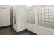 Mailboxes located in the building lobby area at 87 Peachtree Sw St # 209, Atlanta, GA 30303