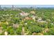 Aerial view showcasing the property's location amidst lush greenery at , Atlanta, GA 30306