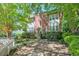 Charming brick apartment building with beautifully landscaped front yard at , Atlanta, GA 30306