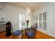 Cozy breakfast nook featuring natural light from shuttered windows at 2484 Mossy Branch Dr, Snellville, GA 30078
