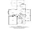 Detailed floor plan showcases the home's layout, including the kitchen, living spaces, bedrooms, and total square footage at 2484 Mossy Branch Dr, Snellville, GA 30078