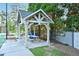 Charming gazebo with picnic tables, perfect for relaxing after a tennis match at 2484 Mossy Branch Dr, Snellville, GA 30078