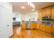 Kitchen featuring stainless appliances and views to breakfast nook with natural light at 2484 Mossy Branch Dr, Snellville, GA 30078