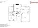 First floor plan featuring the kitchen, dining, living, Gathering rooms, and garage at 514 Jadetree Ln, Atlanta, GA 30349