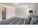 Spacious bedroom with carpet, a walk in closet, and light walls at 855 Lakeside Cir, Covington, GA 30016