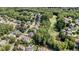 Aerial view of homes bordering the golf course at 402 Lake Point Trce, Canton, GA 30114