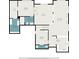Detailed floor plan showcasing bedrooms, bathrooms, laundry, kitchen, Gathering room, and room dimensions at 402 Lake Point Trce, Canton, GA 30114