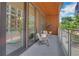 Balcony with modern seating, a view, and outdoor ambiance at 775 Juniper Ne St # 327, Atlanta, GA 30308
