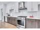 Gourmet kitchen featuring modern stainless steel appliances and custom cabinetry at 775 Juniper Ne St # 327, Atlanta, GA 30308
