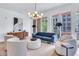 Bright living area features modern design, comfortable seating, and natural light at 775 Juniper Ne St # 327, Atlanta, GA 30308