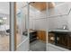 Modern office with green wall, work stations, and enclosed rooms at 775 Juniper Ne St # 327, Atlanta, GA 30308