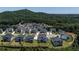 New construction community shows well-manicured lawns, landscaping, and mountain views at 2996 Treeside Ter, Marietta, GA 30066