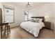 Serene bedroom with neutral tones, hardwood floors, and natural light, offering a tranquil retreat at 2996 Treeside Ter, Marietta, GA 30066
