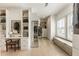 Walk-in closet with a vanity area, custom shelving, and a full-length mirror, providing ample storage and style at 2996 Treeside Ter, Marietta, GA 30066