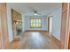 Living room features fireplace, hardwood floors, and natural light at 3352 Northbrook Dr, Atlanta, GA 30340