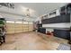 Spacious garage with ample storage, built-in cabinets, and convenient access to the home at 3977 Fox Glen Dr, Woodstock, GA 30189